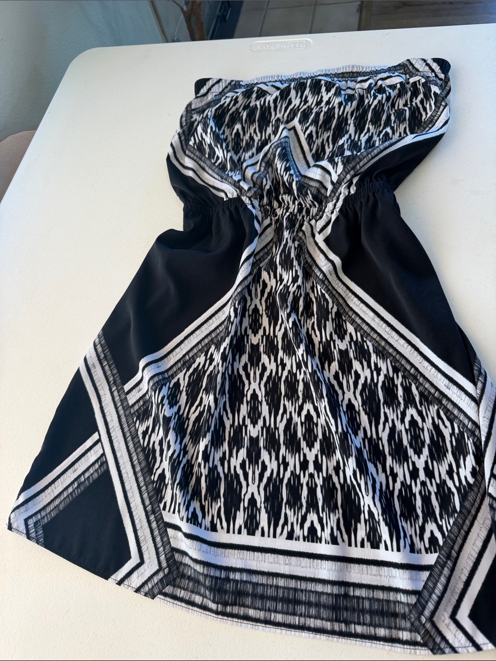 Express mini patterned summer dress